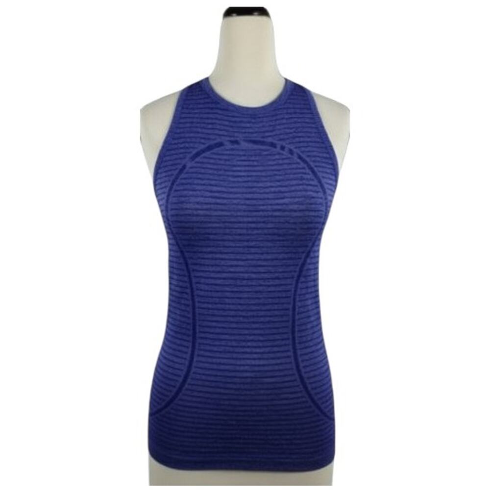 Lululemon Run: Swiftly Tech Tank Blue Size 4 - image 1